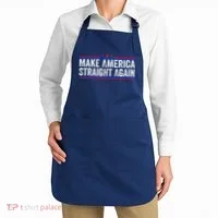 Make America Straight Again Apron thumb 2