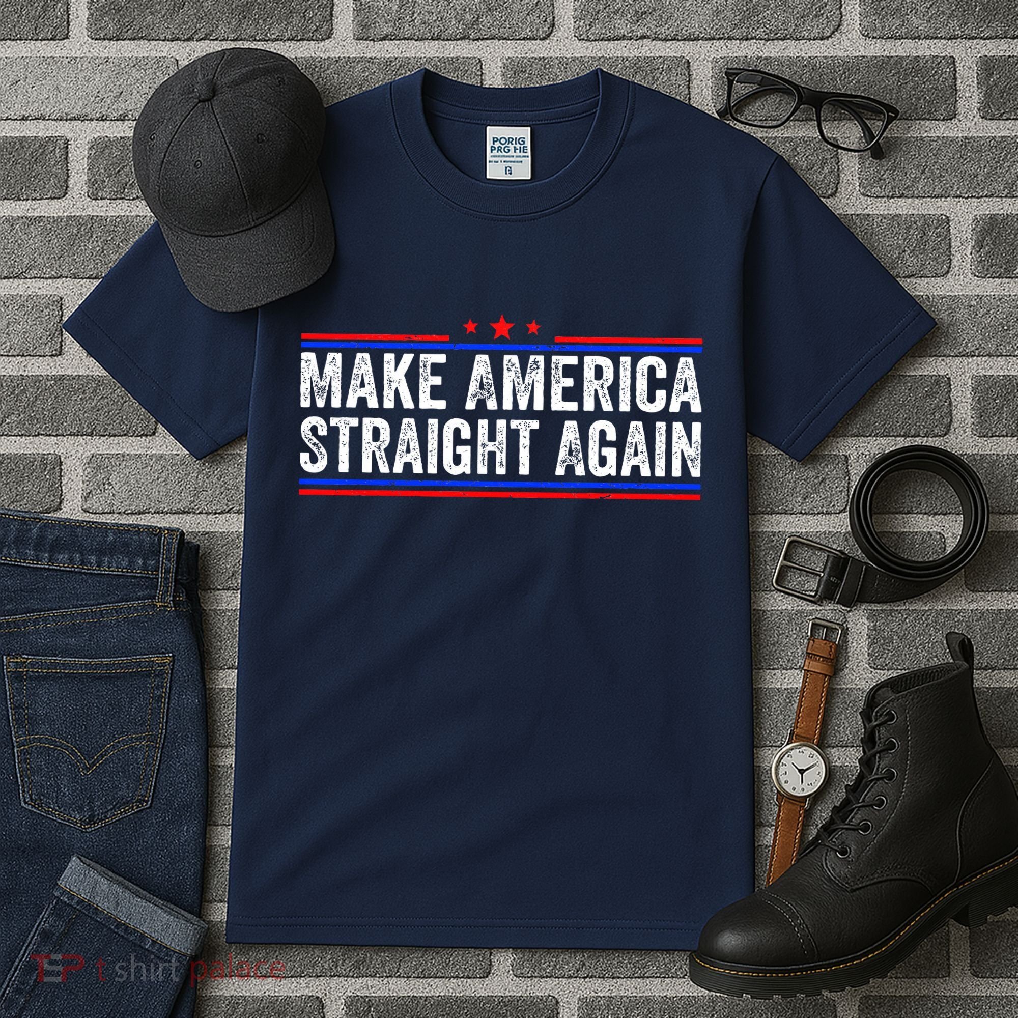Make America Straight Again Tall T-Shirt