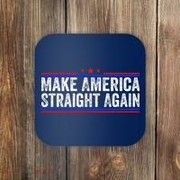 Make America Straight Again Coaster thumb 0
