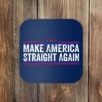 Make America Straight Again Coaster thumb 0