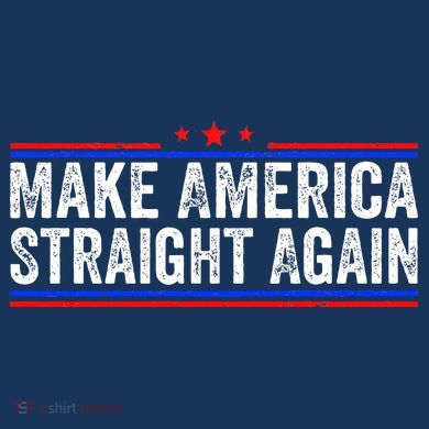 Make America Straight Again Flat Bill Trucker Hat