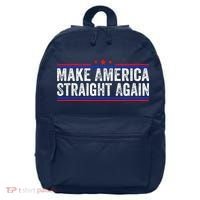 Make America Straight Again 16 in Basic Backpack thumb 0