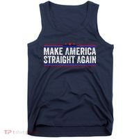 Make America Straight Again Tank Top thumb 0