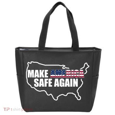 Make America Safe Again Flag Tote Bag