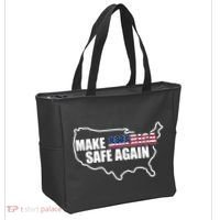 Make America Safe Again Flag Tote Bag thumb 2