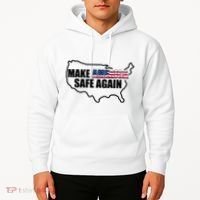 Make America Safe Again Flag Hoodie thumb 2