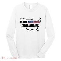 Make America Safe Again Flag Long Sleeve Shirt thumb 0