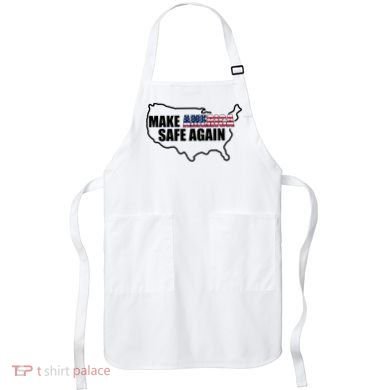 Make America Safe Again Flag Apron