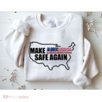 Make America Safe Again Flag Sweatshirt thumb 2
