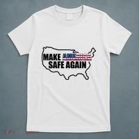Make America Safe Again Flag T-Shirt thumb 5