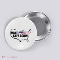 Make America Safe Again Flag Button thumb 0