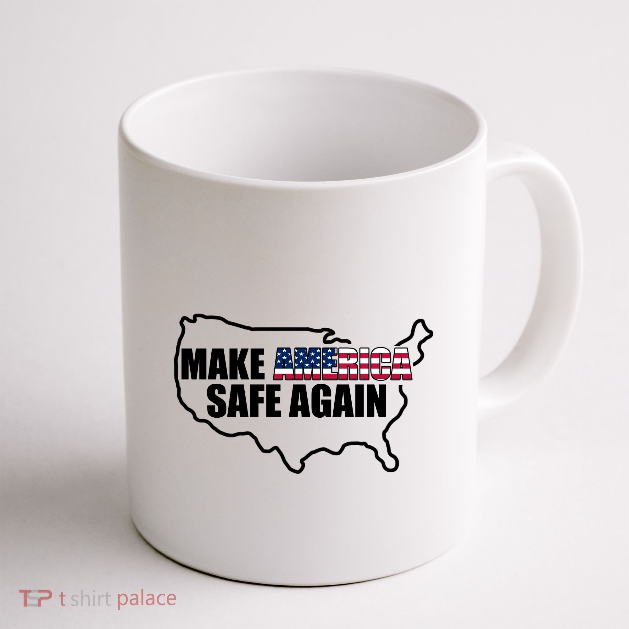 Make America Safe Again Flag Coffee Mug