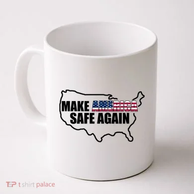 Make America Safe Again Flag Coffee Mug