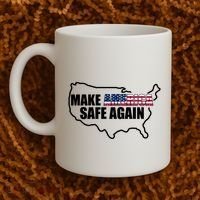 Make America Safe Again Flag Coffee Mug thumb 2