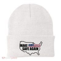 Make America Safe Again Flag Beanie thumb 0