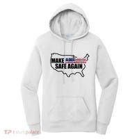 Make America Safe Again Flag Women's Hoodie thumb 0