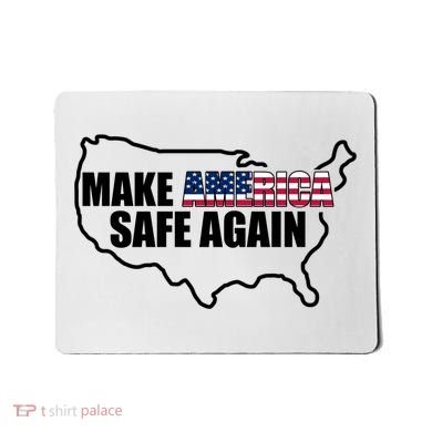 Make America Safe Again Flag Mousepad