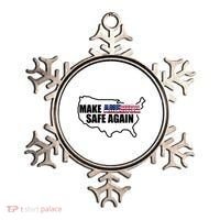 Make America Safe Again Flag Ornament thumb 0