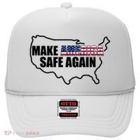 Make America Safe Again Flag Hat thumb 0
