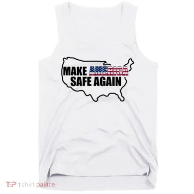 Make America Safe Again Flag Tank Top