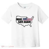 Make America Safe Again Flag Toddler T-Shirt thumb 0