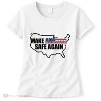 Make America Safe Again Flag Women's T-Shirt thumb 0