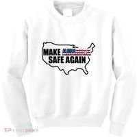 Make America Safe Again Flag Kids Sweatshirt thumb 0