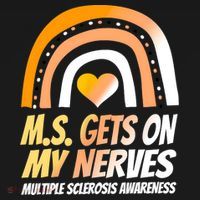 MS Awareness Shirts Multiple Sclerosis Wear Orange Polo thumb 3