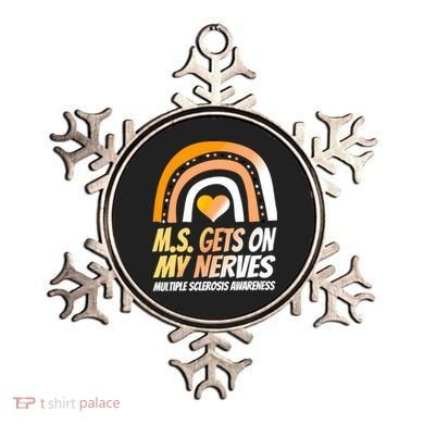 MS Awareness Shirts Multiple Sclerosis Wear Orange Ornament