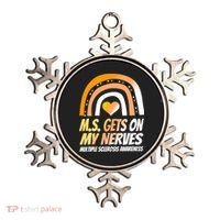 MS Awareness Shirts Multiple Sclerosis Wear Orange Ornament thumb 0