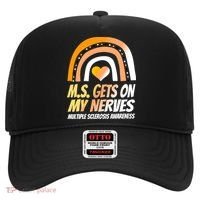 MS Awareness Shirts Multiple Sclerosis Wear Orange Hat thumb 0