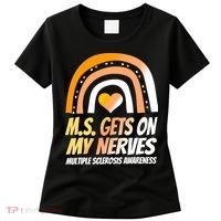 MS Awareness Shirts Multiple Sclerosis Wear Orange Women's T-Shirt thumb 0