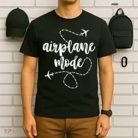 Mode Airplane Summer Vacation Travel Airplane T-Shirt thumb 6
