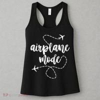 Mode Airplane Summer Vacation Travel Airplane Women's Tank Top thumb 3