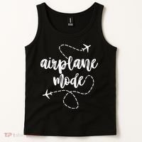 Mode Airplane Summer Vacation Travel Airplane Tank Top thumb 2