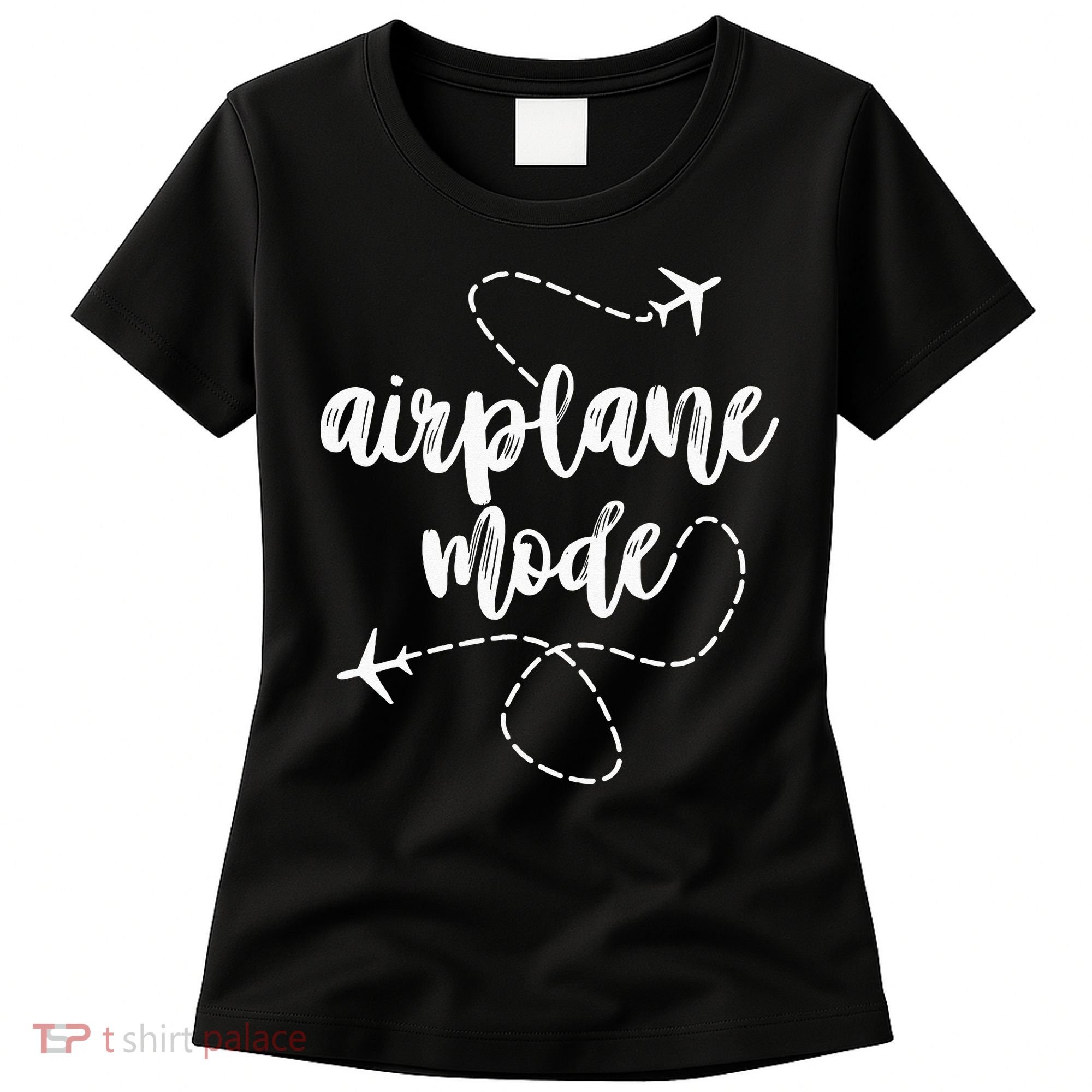 Mode Airplane Summer Vacation Travel Airplane Women's T-Shirt