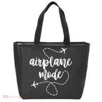 Mode Airplane Summer Vacation Travel Airplane Tote Bag thumb 0