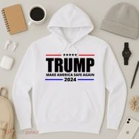 Make America Safe Again 2024 Trump Hoodie thumb 3