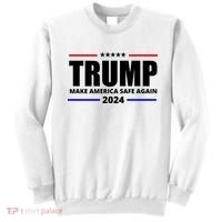 Make America Safe Again 2024 Trump Sweatshirt thumb 0