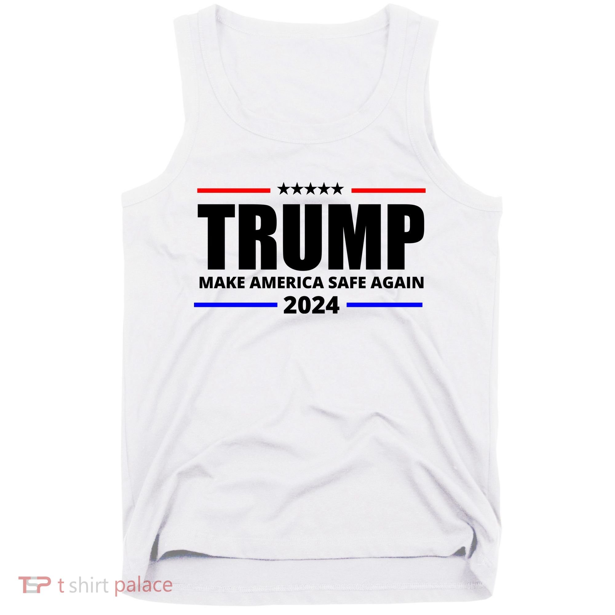 Make America Safe Again 2024 Trump Tank Top