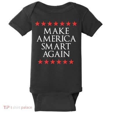 Make America Smart Again Baby Bodysuit