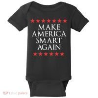Make America Smart Again Baby Bodysuit thumb 0