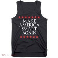 Make America Smart Again Tank Top thumb 0