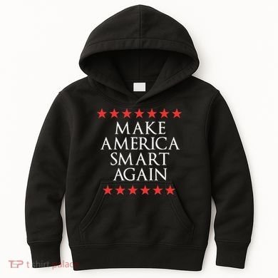 Make America Smart Again Kids Hoodie