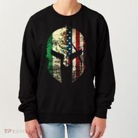 Mexican American Spartan Helmet Chicano Pride Women's Sweatshirt thumb 0
