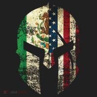 Mexican American Spartan Helmet Chicano Pride Women's Sweatshirt thumb 2