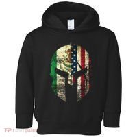 Mexican American Spartan Helmet Chicano Pride Toddler Hoodie thumb 0