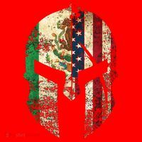 Mexican American Spartan Helmet Chicano Pride Santa Hat thumb 1