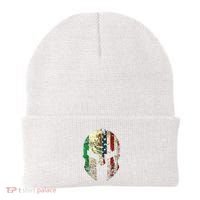 Mexican American Spartan Helmet Chicano Pride Beanie thumb 0