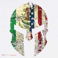 Mexican American Spartan Helmet Chicano Pride Beanie thumb 2